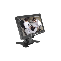 [BMG7030H] Monitor 7" Tft-lcd Ideal Para Colocar En Vehículos O Dvr/nvr.  Entradas De Video Hdmi, Vga Y Rca (cvbs)