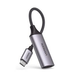 [70444] Cable Adaptador Usb C A Hdmi 4k@60hz / Convertidor Thunderbolt 3 / Caja De Aluminio / Hdmi V2.0 / 3d / Longitud Del Cable 10cm
