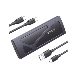 [15512] Carcasa Disco Duro Nvme M.2 (enclosure) | Hasta 2tb | Usb3.2 A 10 Gbps | Soporta M Key Y B+m Key | Compatible Con Ssd M.2 Nvme 2230/2242/2260/2280 | Uasp | S.m.a.r.t. | Trim | Esd Incorporado | Color Negro | Caja De Aluminio.