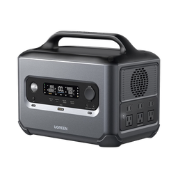 [15053] Estación De Energía Portátil 1200w (1024wh) | 6 Ac 1200 W | 2 Usb-c 100w | 2 Usb-a 22.5 W | 1 Toma De Encendedor |  2 Salidas Cc5521 | Bms | Wifi | Bluetooth | App  |  Tipo Lifepo4 | 3000 Ciclos De Vida.