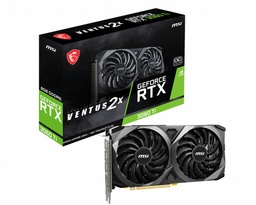 [824142259351-M] Tarjeta de Video MSI NVIDIA GeForce RTX 3060 Ti Ventus 2X 8G OCV1 LHR, 8GB 256-bit GDDR6, PCI Express 4.0