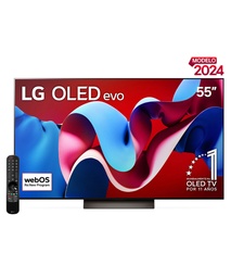 [OLED55C4PUA] Tv 55" Lg Oled Evo Ai C4 Alpha 9 Ai/120hz/dolby Atmos/hdr10/hlg/gaming Nvidia G-sync 144hz/freesync