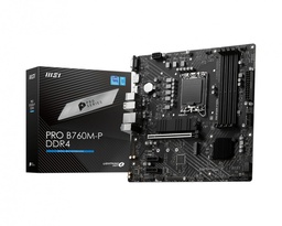 [B760M-PDDR4-M-1] Tarjeta Madre Msi Pro B760m-p Ddr4 Intel Soc1700 Ddr4 M.2 Usb-c Atx