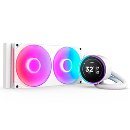 [RL-KR28E-W2-1] Disipador De Enfriamiento Liquido Nzxt Kraken Elite 280 Rgb Blanco