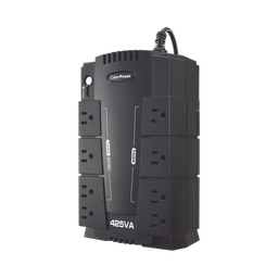 [CP425SLG] Ups De 425 Va/255 W, Topología Standby, Entrada 120 Vca Nema 5-15p, Tipo Gabinete Compacto, Con 8 Tomas Nema 5-15r
