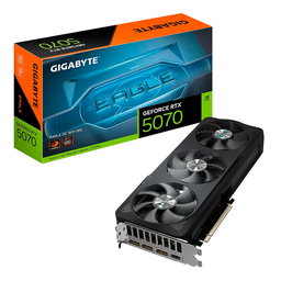 [GV-N5070EAGLEOC-12GD] Gpu Gigabyte Rtx 5070 Eagleocsff/12gbgddr7/192bits/pcie5.0/enfriamientowindforce