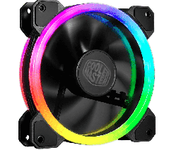 [Dim-MFW-B2DN-12NFA-S2] Ventilador Cooler Master MasterFan MF120 S2 ARGB, 120mm MFW-B2DN-12NFA-S2