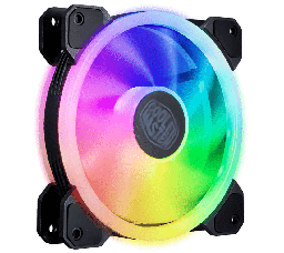 [Dim-MFW-B2DN-18NPA-S3] Ventilador Cooler Master MasterFan MF120 S3 ARGB, 120mm MFW-B2DN-18NPA-S3
