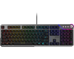 [STRIKE 600 SILENT US] Teclado Alambrico Msi Strike 600 Silent Usb 2.0