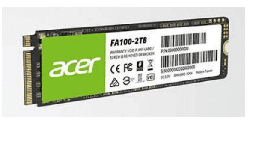 [dim-FA100-1tb] UNIDAD SSD ACER FA100 1TB M.2 NVME 3000MB/S (BL.9BWWA.120) pue
