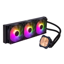 [MLW-D36M-A18PZ-R1,884102110016-24] Cooler Master MasterLiquid 360L Core ARGB Enfriamiento Líquido para CPU, 3x 120mm, hasta 1750RPM, Negro