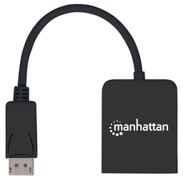 [766623152716-M] Video  Splitter Manhattan Displayport 1dp In:2hdmi Out Usb/mst 152716