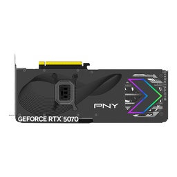 [VCG507012TFXXPB1-O] Tarjeta De Video Pny Geoforce Rtx 5070 Triple Fan Argb Oc / 12gb Gddr7 Pcie 5.0 X16 / Gama Alta /