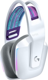 [981-000882] Audifonos Gaming Logitech G733 Lightspeed Rgb Inalambrico Recargable Hasta 29hrs De Uso Blanco