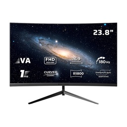 [BR-943031] Monitor Gamer Balam Rush Andromeda Mag24y / Curvo / 23.8 Pulg / Panel Va / Full Hd / 180 Hz / 1 Ms /