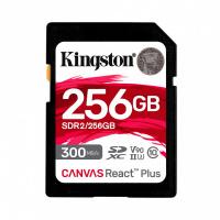 [SDR2/256GB] KINGSTON MEMORIA SD 256GB CL10 U3 V90 CANVAS REACT PLUS SDR2/256GB