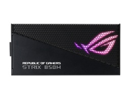 [ROG-STRIX-850G-AURA-GAMING] Fuente de Poder ASUS ROG Strix Gold Aura Edition 80 PLUS Gold, Modular, 24-pin ATX, 12VHPWR, 135mm, 850W
