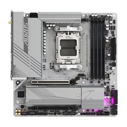 [B650M A ELITE AX ICE] Tarjeta Madre Gigabyte B650M AORUS ELITE AX ICE, Micro-ATX, Socket AM5