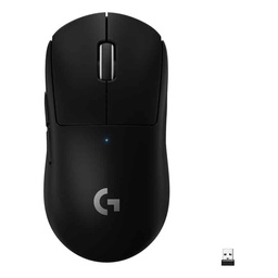 [097855158024-L] MOUSE LOGITECH PRO X SUPERLIGHT LIGHTSPEED HERO 25K NEGRO 910-005879