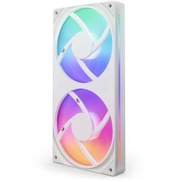 [RF-U24HF-W1] Kit 2 Ventiladores Nzxt U240 Unibody Rgb 240mm Blanco