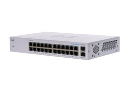 [CBS110-24T-NA] Switch Cisco Gigabit Ethernet Business 110, 24 Puertos 10/100/1000Mbps + 2 Puertos SFP, 48 Gbit/s, 8000 Entradas - No Administrable