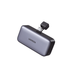 [35338B] Power Bank 5000mah | Conector Usb-c Incorporado | 22.5w  | Carga Rápida | Soporte Integrado | Pantalla Led | Compacto  Y Portatil | Compatible Con Iphone 16 15 Ipad Pro Galaxy Pixel..