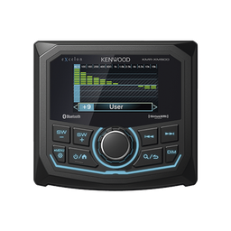 [KMR-XM500] Estéreo Marino Sumergible Ip66, Con Pantalla De 2.7 Pulgadas, Conexión Bluetooth, Iluminación Multicolor Variable, Con Entrada Usb