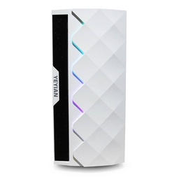 [YGA-49702-FA] Gabinete Gamer Yeyian Abyss 2500 White Atx (yga-49702-fa)