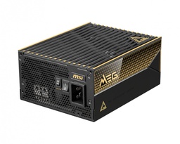 [MEG AI1600T PCIE5] Fuente de Poder MSI MEG AI1600T PCIE5 80 PLUS Titanium, Modular, 24-pin ATX, 135mm, 1600W