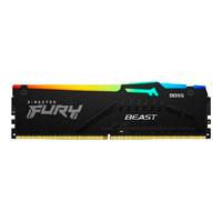 [KF564C32BBEA-16] Memoria Ram Kingston Dimm Ddr5 16gb 6400mt/s Fury Beast Black Expo Rgb Cl32 288pin 1.4v C/disipador