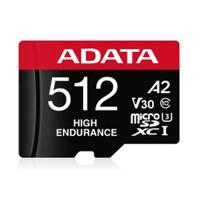[AUSDX512GUI3V30SHA2-RA1] Memoria Adata Micro Sdxc/sdhc 512gb Uhs-i Videovigilancia 24/7 100mb/85mb 4k Clase 10 U3 V30 A2