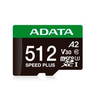 [UD512GUI3V30A2SP-RA1] Memoria Adata Microsdxc Speed Plus 512gb Cl10 Con Adaptador (ud512gui3v30a2sp-ra1)