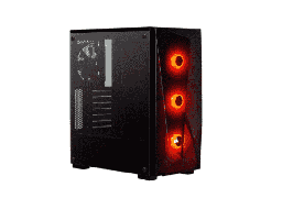 [Dim-CC-9020127-NA] Gabinete Corsair SPEC-DELTA RGB con Ventana Midi-Tower ATX USB 3.0 con Fuente de 650W Corsair