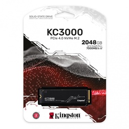 [SKC3000D/2048G-1] Ssd Estado Solido Kingston 2048g Kc3000 Pcie 4.0 Nvme M.2