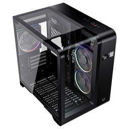 [BR-941617-2] Gabinete Gamer Balam Rush Tank Expert Curve 6400 / Mini Torre / Matx - Itx / Ventilador Argb X3 /