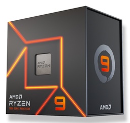 [100-100000590WOF-1] Procesador Amd Ryzen 9 7900 S-am5 7a Gen / 3.7 - 5.4 Ghz / Cache 64mb / 12 Nucleos / Con Graficos
