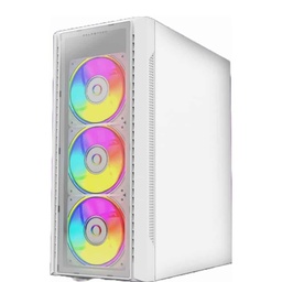 [dim-BR-935975] Gabinete Balam Media Torre Dragonflyii Gm745 Cristal Blanco Br-935975