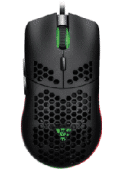[Dim-30486] MOUSE PARA GAMING GAME FACTOR LASER MOG601 NEGO 16000 DPI PIXART 3389 7 BOTONES RGB ULTRALIGHT