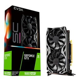 [Dim-30527] TARJETA DE VIDEO EVGA NVIDIA GEFORCE GTX 1660 SUPER SC ULTRA GAMING 06G-P4-1068-KR PUE