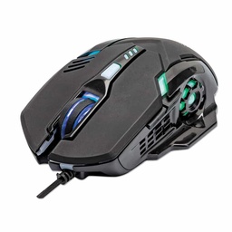 [dim-179256] MOUSE MANHATTAN OPTICO GAMING 6 BOTONES USB 3200 DPI LUZ LED 179256