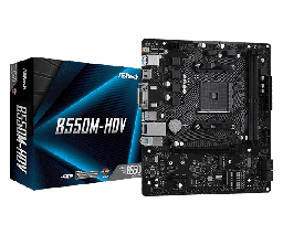 [Dim-30591] Tarjeta     Madre Asrock B550m-hdv AM4 Ryzen Gen/3 Pcie/4.0 Pue