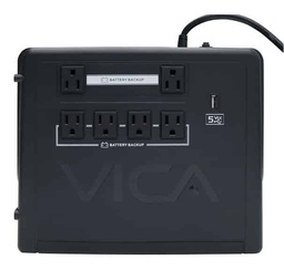 [REV900] No  Break/upsvica 900va/500w 6tomas, 1 Puert Usb, Pantalla Lcd (rev900)