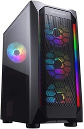 [Dim-MX410-MESH-G-RGB] GABINETE PARA GAMING COUGAR MX410 MESH-G RGB CRISTAL TEMPLADO