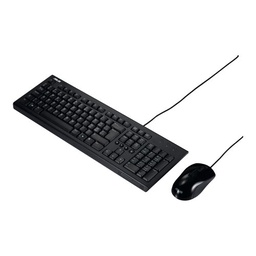 [U2000 KEYBOARD+MOUSE/BK/SP-1] Teclado Y Mouse Asus U2000 /alambrico /multimedia /optico /usb