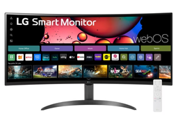 [34SR60QC] Monitor Lg Smart 34sr60qc-b Curvo Wqhd Webos 34 Pulg,panel Va,100hz,3440x1440,21:9,srgb
