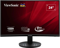 [VA2416C] Monitor Led Viewsonic Curvo 24 Pulgadas / Full Hd 1920x1080p / Hdmi / Display Port/ Panel Mva/ Curvo