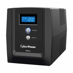 [649532612246-C] Ups/no Break Cyberpower Om1500atlcd 1500va/900w Lcd/avr/8 Cont