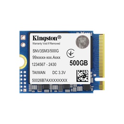[p-SNV3SM3/500G] KINGSTON SSD 500GB NV3 M.2 6.000MB/s NVMe GEN 4.0 x 4 CARRILES SNV3SM3/500G