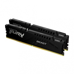[p-KF556C36BBEK2-32] KINGSTON DDR5 32GB 5600MT/S FURY BEAST BLACK EXPO KIT OF 2 KF556C36BBEK2-32