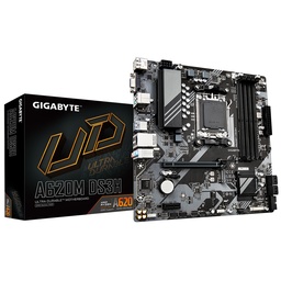 [A620M DS3H] Tarjeta Madre Gigabyte A620m Ds3h / Amd Socket Am5 / Ddr5 / Dp / Hdmi / Micro Atx / Gama Basica